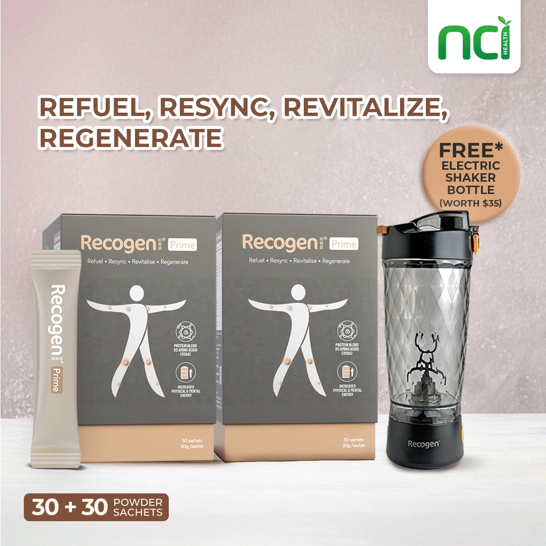 Recogen® Prime Duo Pack