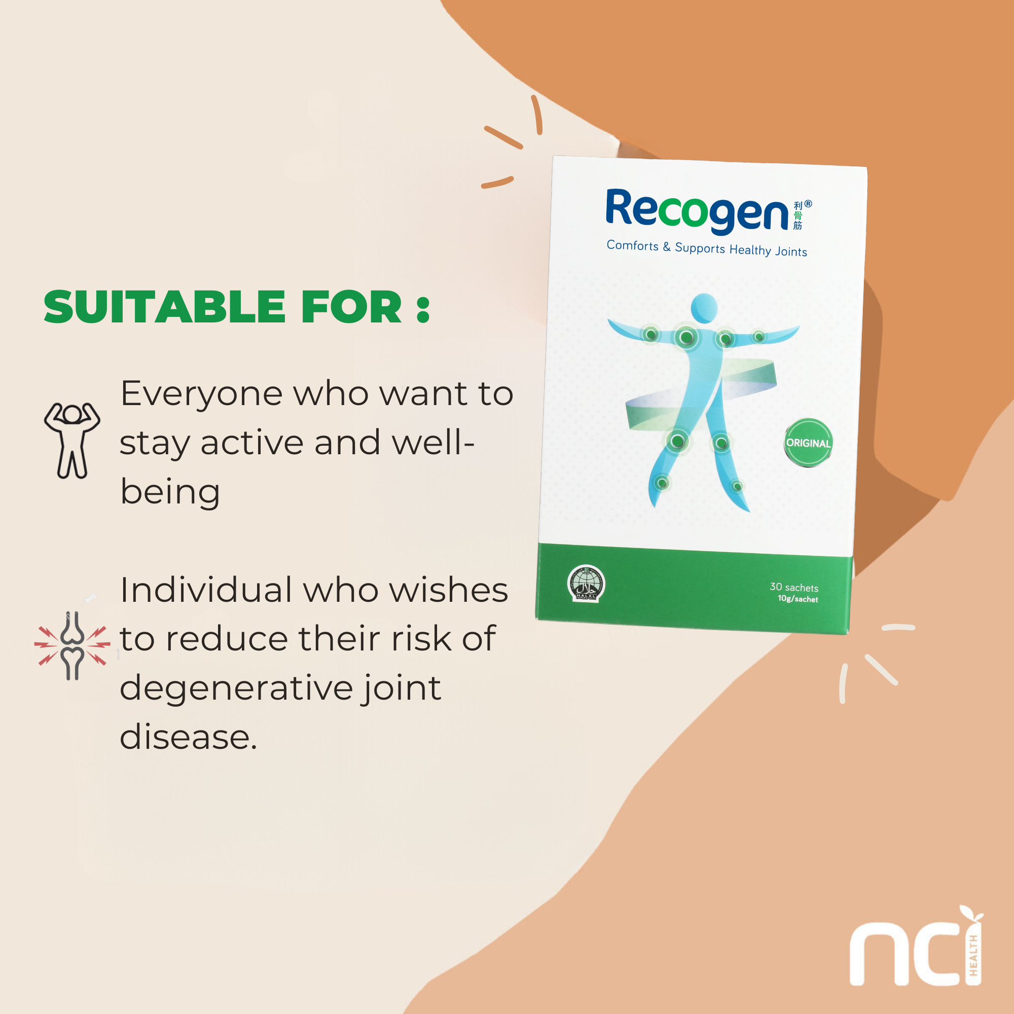 Recogen® Original and Vitamin D3 & K2