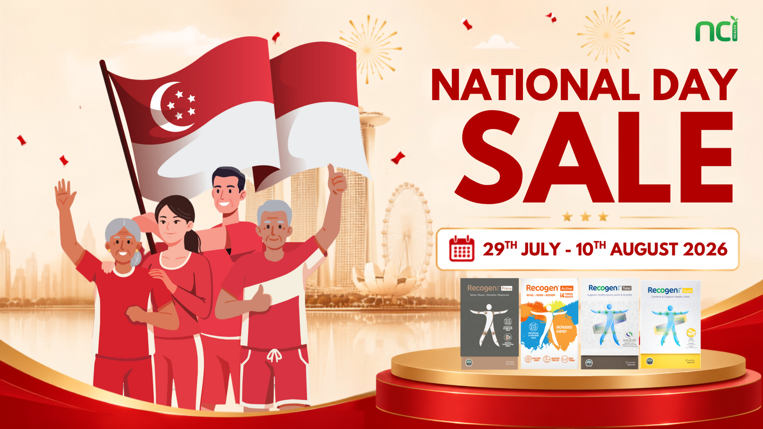 NCI Health_National Day Sales 2026 Banner