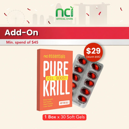 PWP: Krill Oil- For joints, skin, eyes, brain and heart