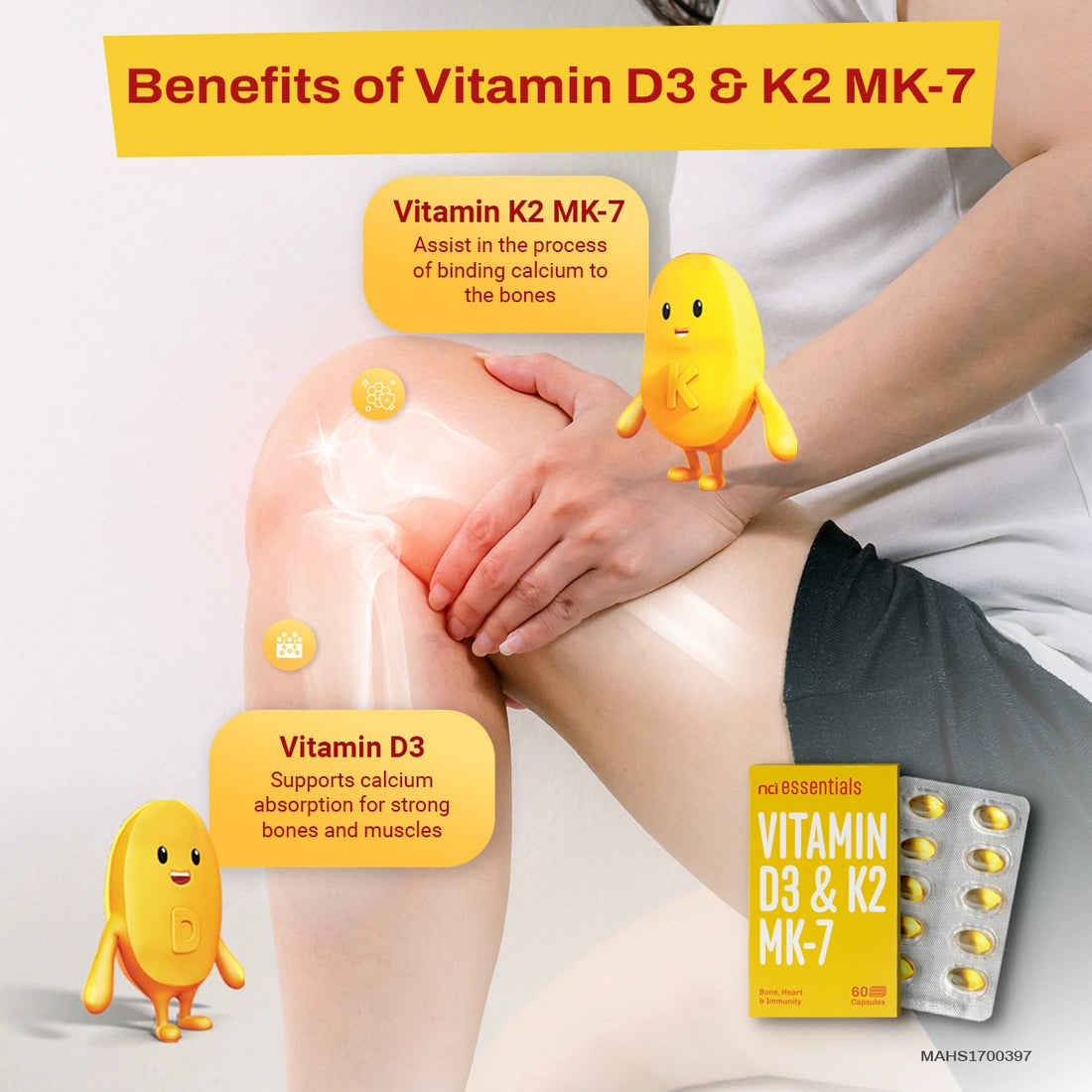 Shop for high-quality Vitamin K, Vitamin D, and Krill Oil Supplements in Singapore and Malaysia at NCI Health. We are your trusted source for Vitamin K, D, and Krill Oil supplements.
