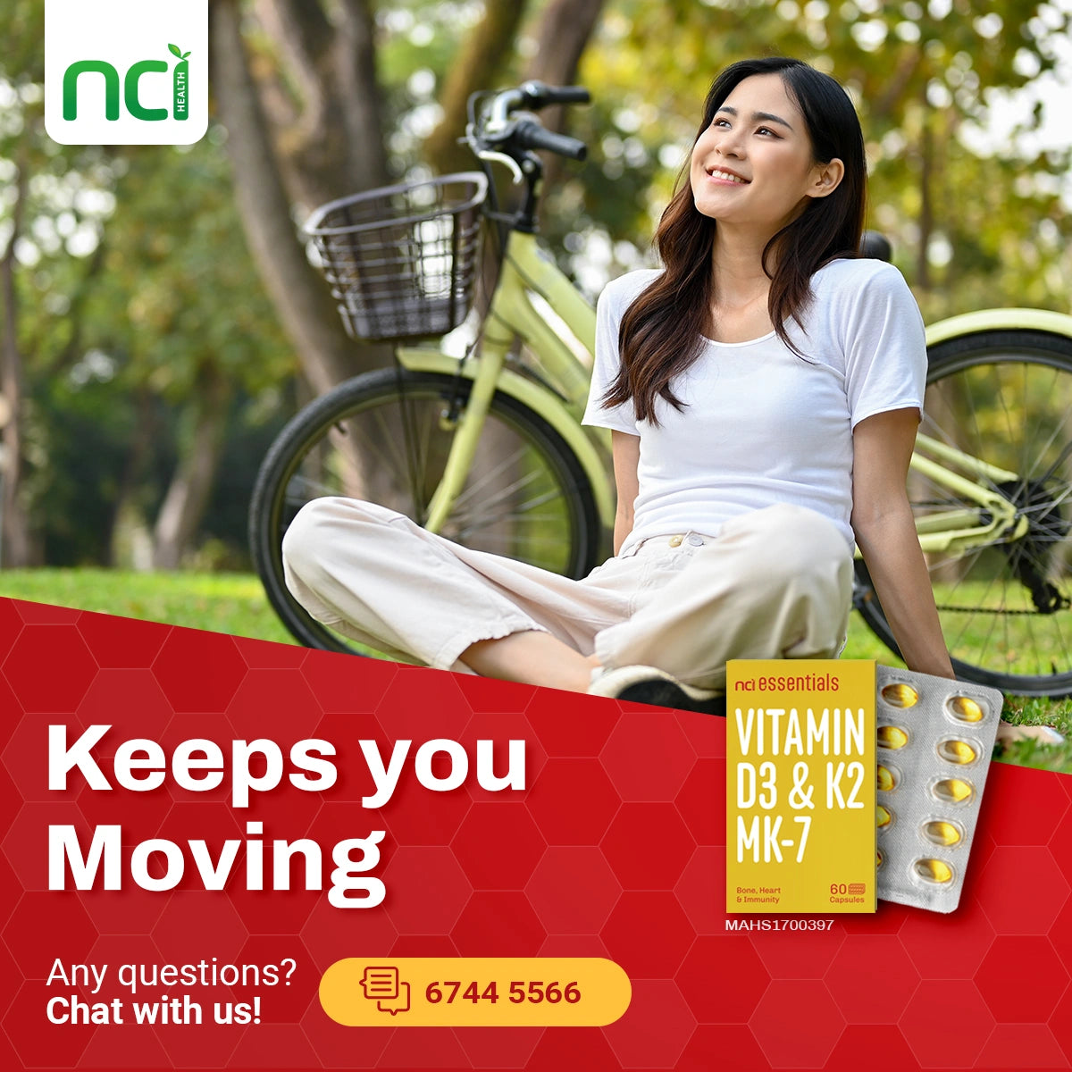 Shop for high-quality Vitamin K, Vitamin D, and Krill Oil Supplements in Singapore and Malaysia at NCI Health. We are your trusted source for Vitamin K, D, and Krill Oil supplements.