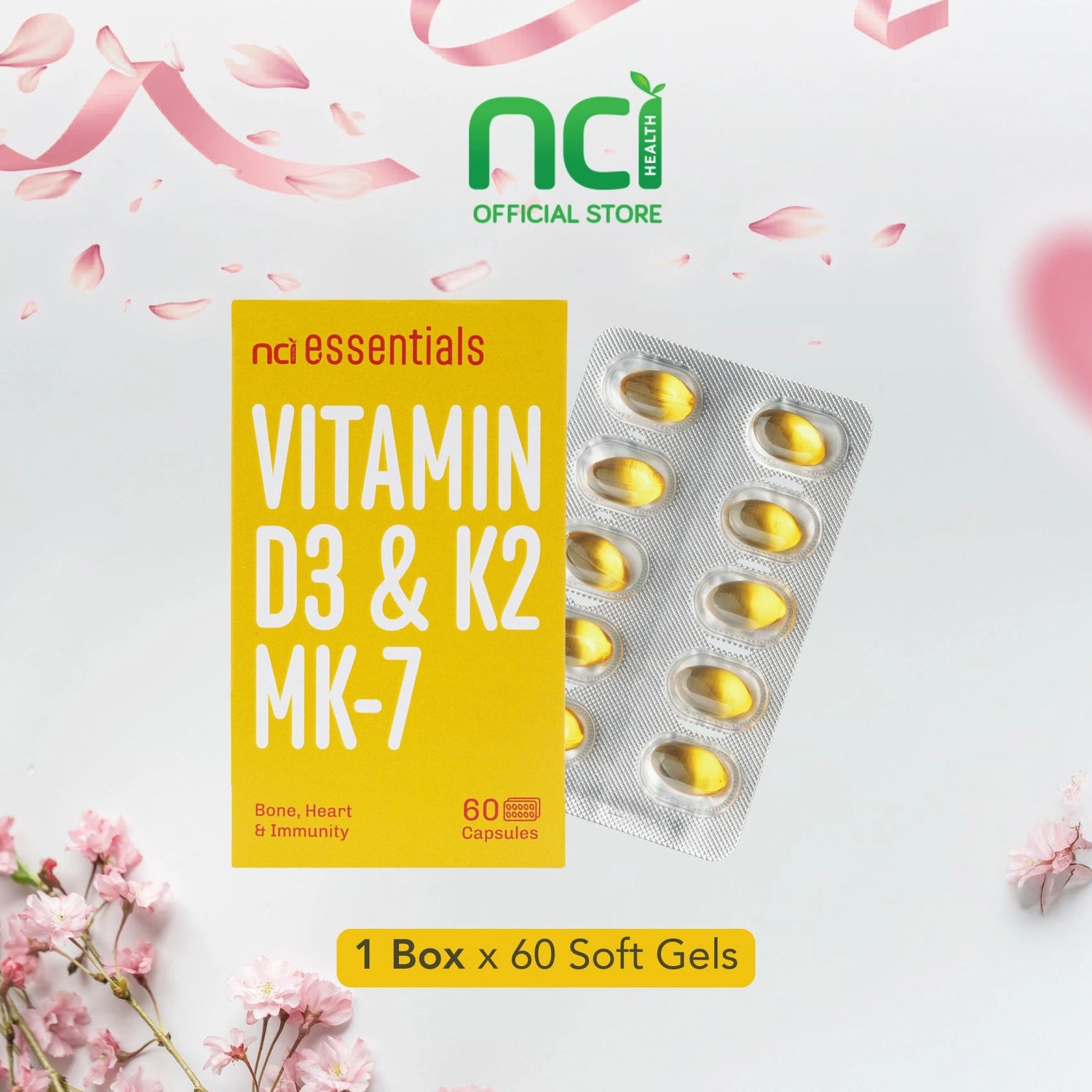 Shop for high-quality Vitamin K, Vitamin D, and Krill Oil Supplements in Singapore and Malaysia at NCI Health. We are your trusted source for Vitamin K, D, and Krill Oil supplements.