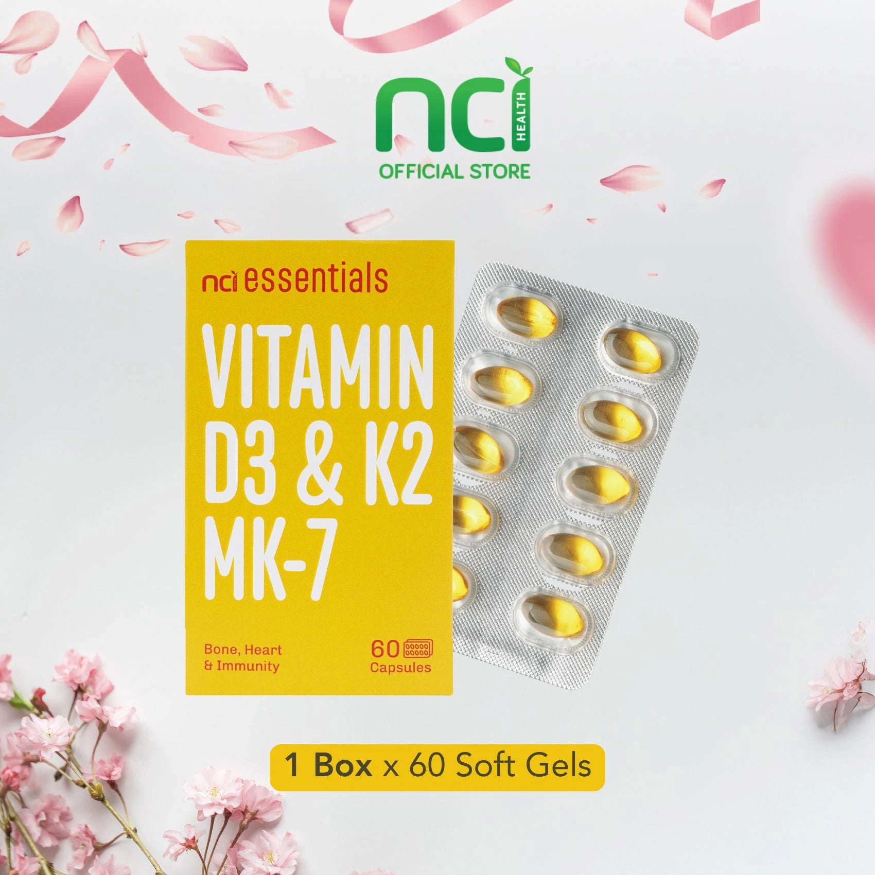 Shop for high-quality Vitamin K, Vitamin D, and Krill Oil Supplements in Singapore and Malaysia at NCI Health. We are your trusted source for Vitamin K, D, and Krill Oil supplements.