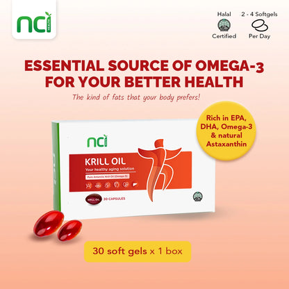 [GWP] Krill Oil 30s- For joints, skin, eyes, brain and heart