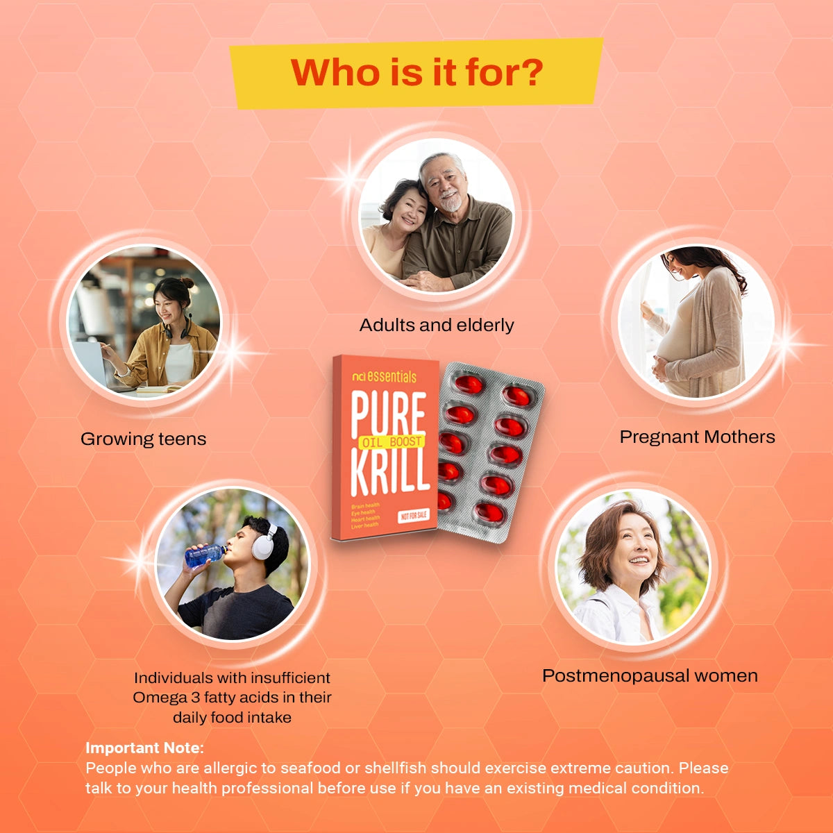 [GWP] Krill Oil 30s- For joints, skin, eyes, brain and heart