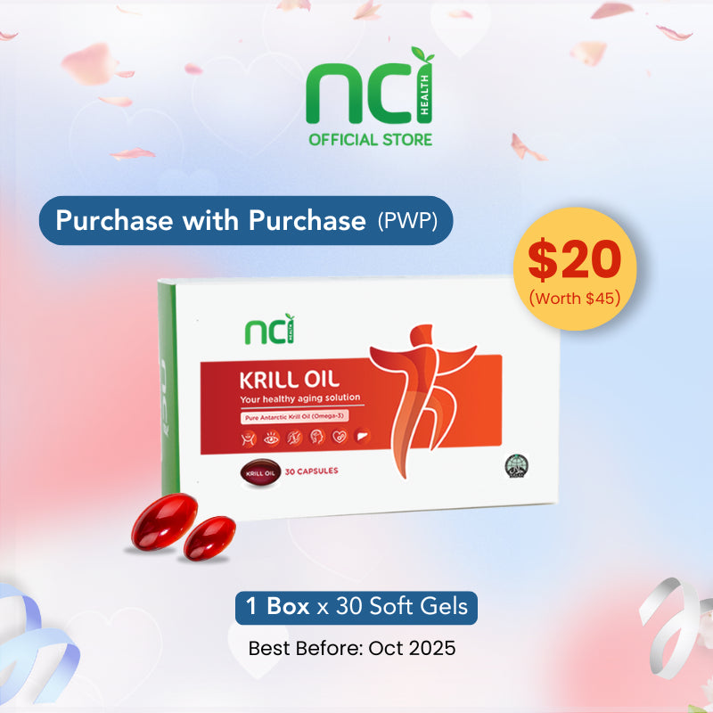 Add-on Deal: Krill Oil 30s- For joints, skin, eyes, brain and heart