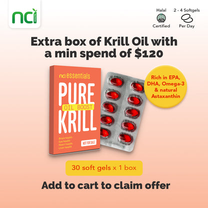 30 soft gels Krill oil