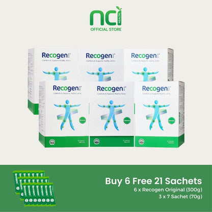 Recogen Original Singapore supports and maintain healthy joint functions