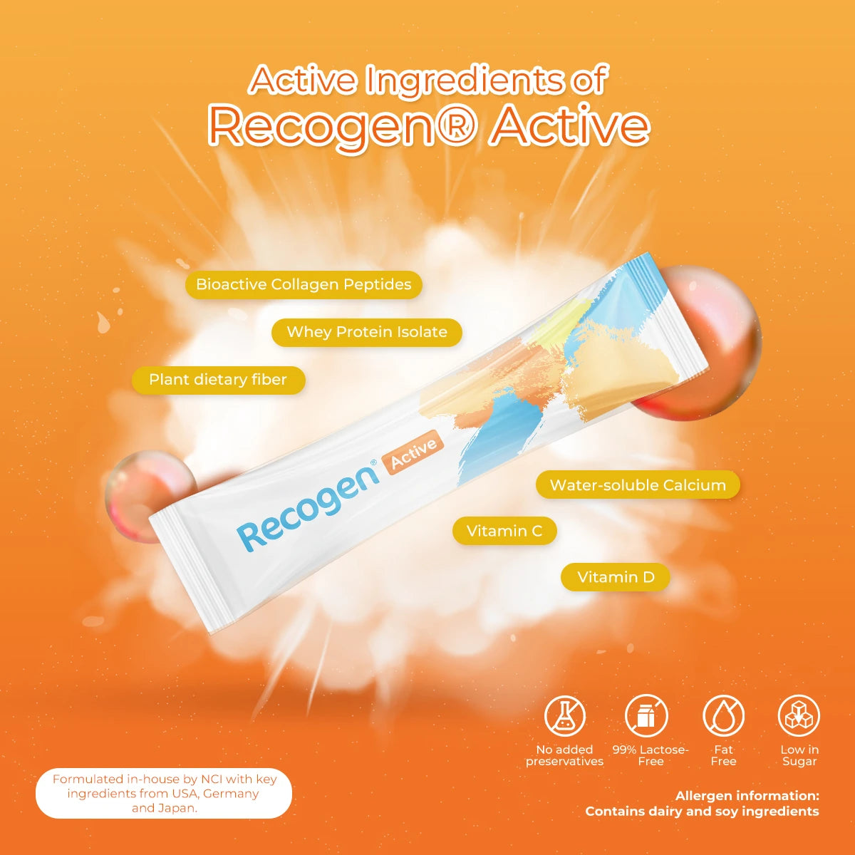 [Online redemption] Recogen® Active 3 x 20g