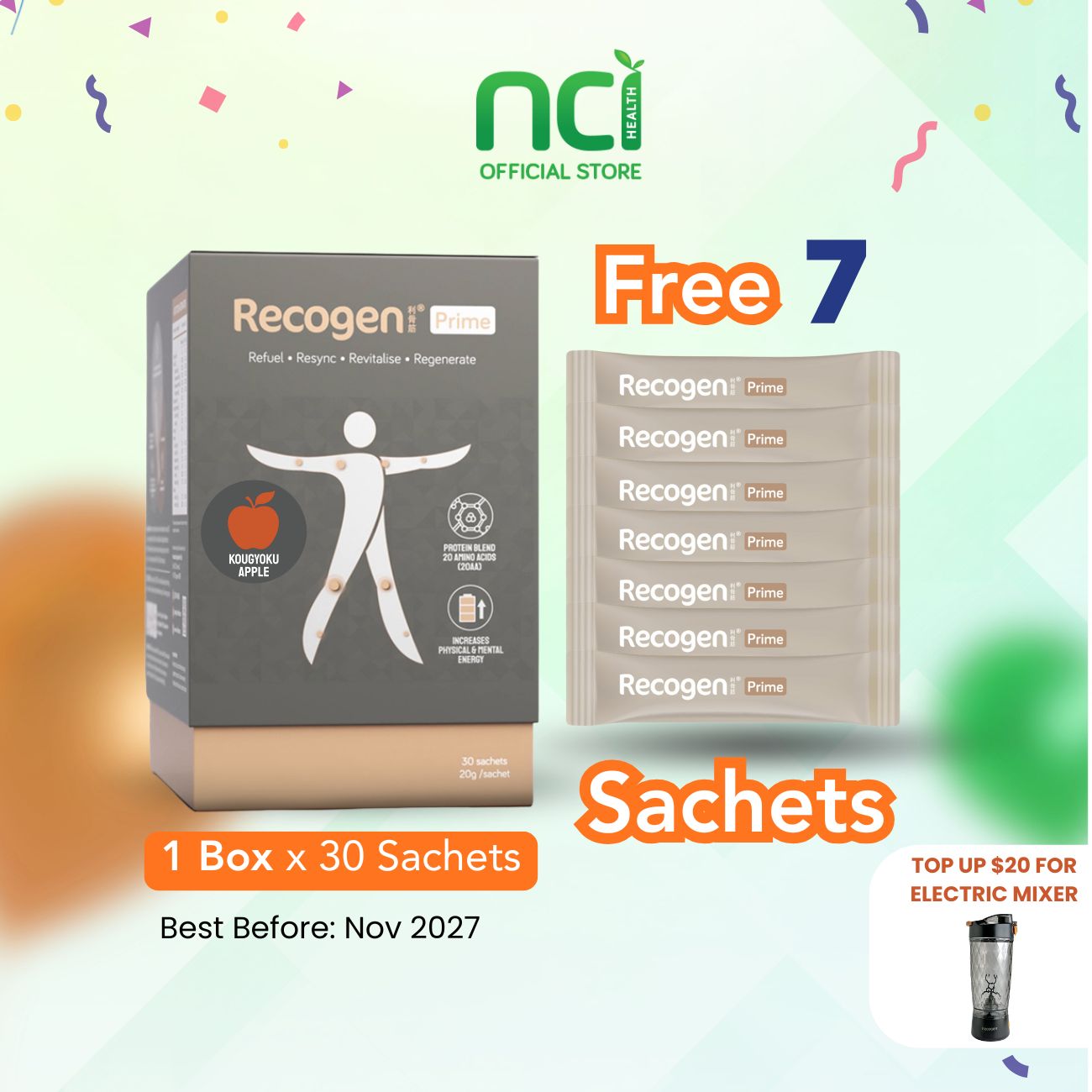 Recogen® Prime Kougyoku Apple