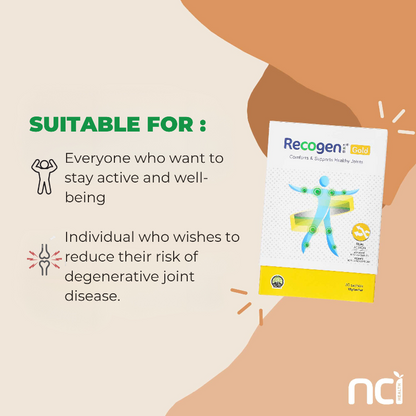 Recogen Gold Singapore eases joint discomfort for enhanced mobility