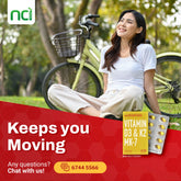 Vitamin D3 And K2 MK-7 bone health supplement Singapore supports stronger bones by NCI Health